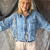 Be Bold Denim Jacket - Denim