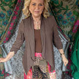 Magic and Shine Blazer - Mocha