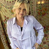 Effortlessly Iconic Button Down - Wisteria