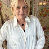 Effortlessly Iconic Button Down - Ivory