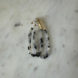 Steal The Show Earring - Black and White