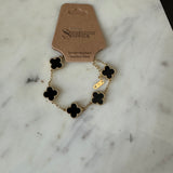 Clover Bracelet - Black