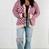 Chic Delight Checkered Cardigan