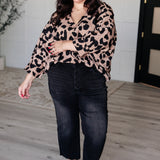 On The Wild Side Leopard Dolman Top