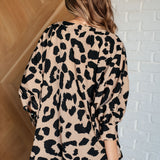 On The Wild Side Leopard Dolman Top