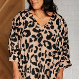 On The Wild Side Leopard Dolman Top