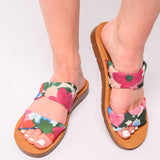 Santorini Sandal - floral