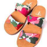 Santorini Sandal - floral