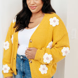 You're Enough Floral Cardigan