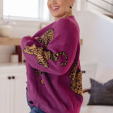 On the Prowl Tiger Cardigan