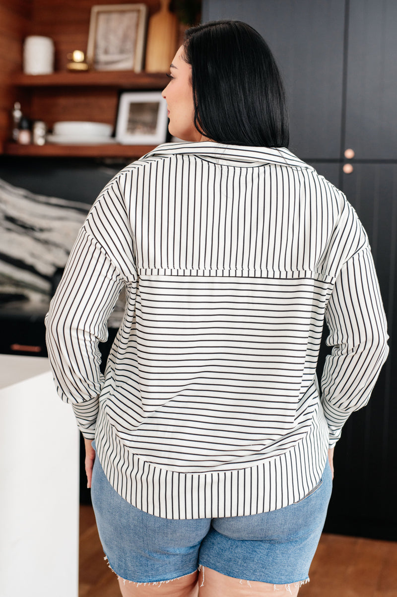 Everly Striped Pullover