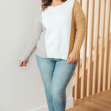 This, That, and the Other Color Block Sweater